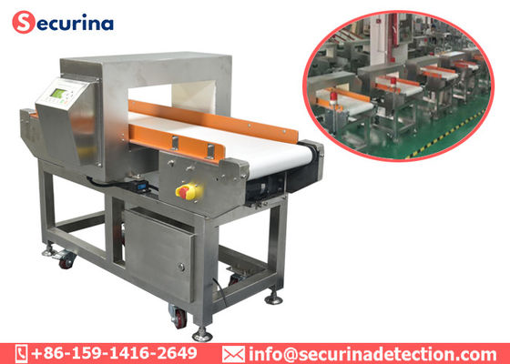 Ленточный транспортер металлоискателя двойного дисплея сигнала промышленный обнаруживает все металлы