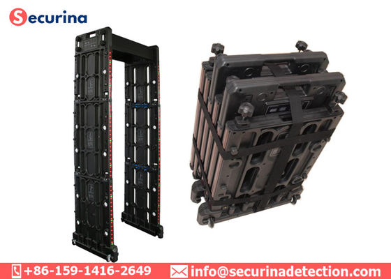 Облегченный пропуск через искать оружия обнаружения угрозами безопасностью металлоискателя